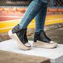 Botas Ou Xing Dama Extra Comodas