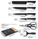 Set Cuchillos Profesional 6Pzs